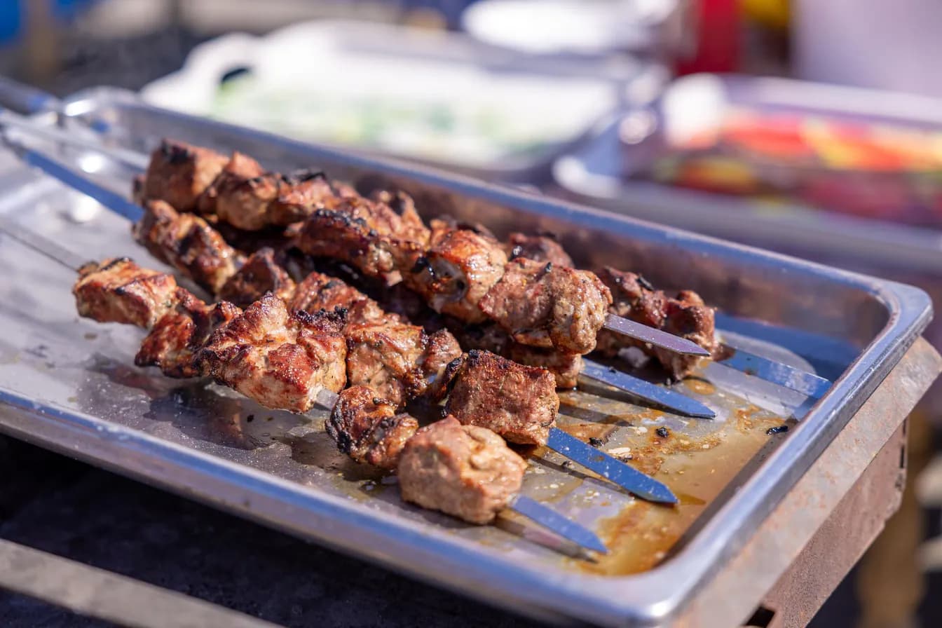 Fire-grilled Beef Skewers