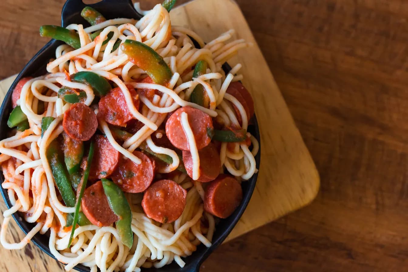 Pasta with Italian Sausage