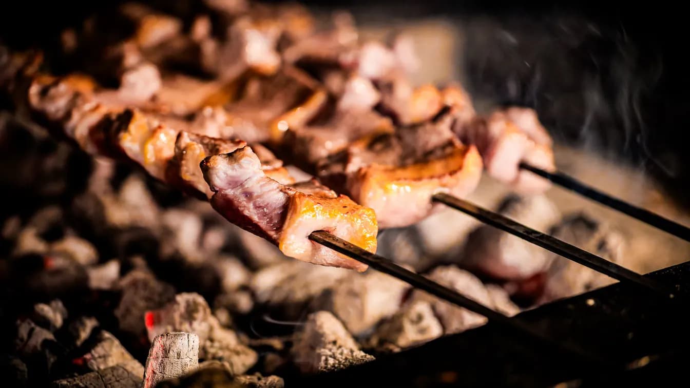 Lamb Kebab Skewer