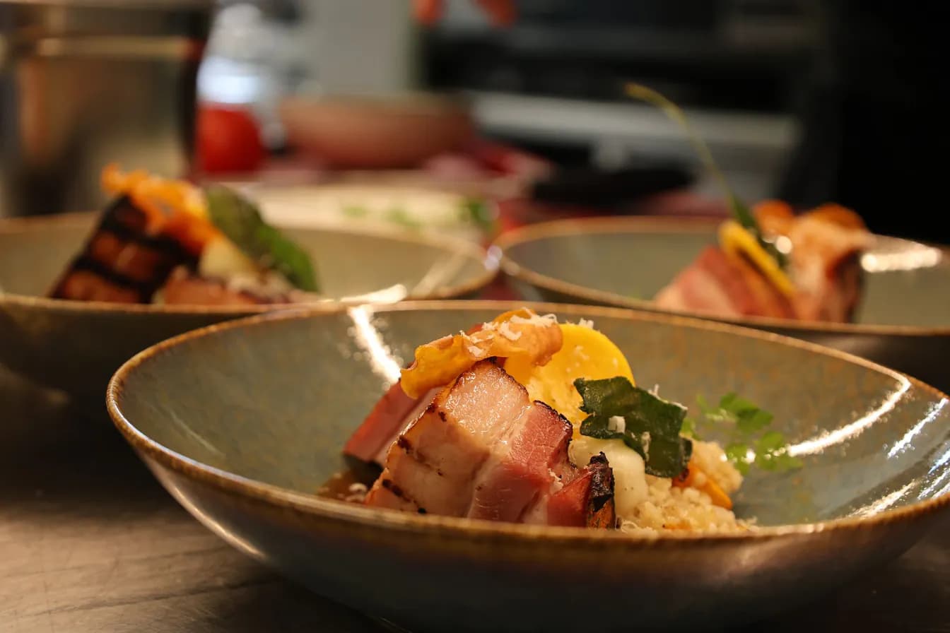 Pork Belly Omelette