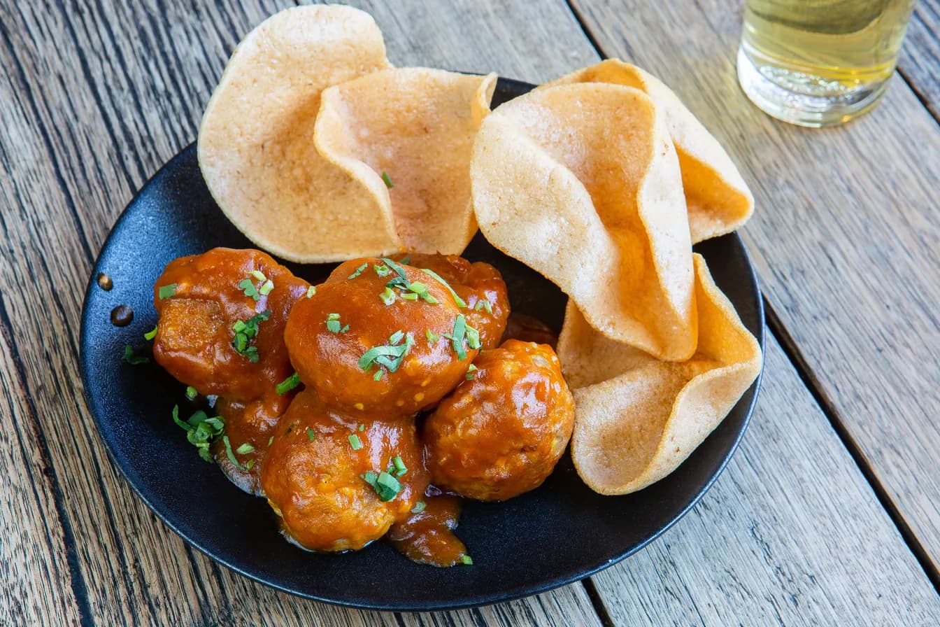 Kobe Meatball Salad