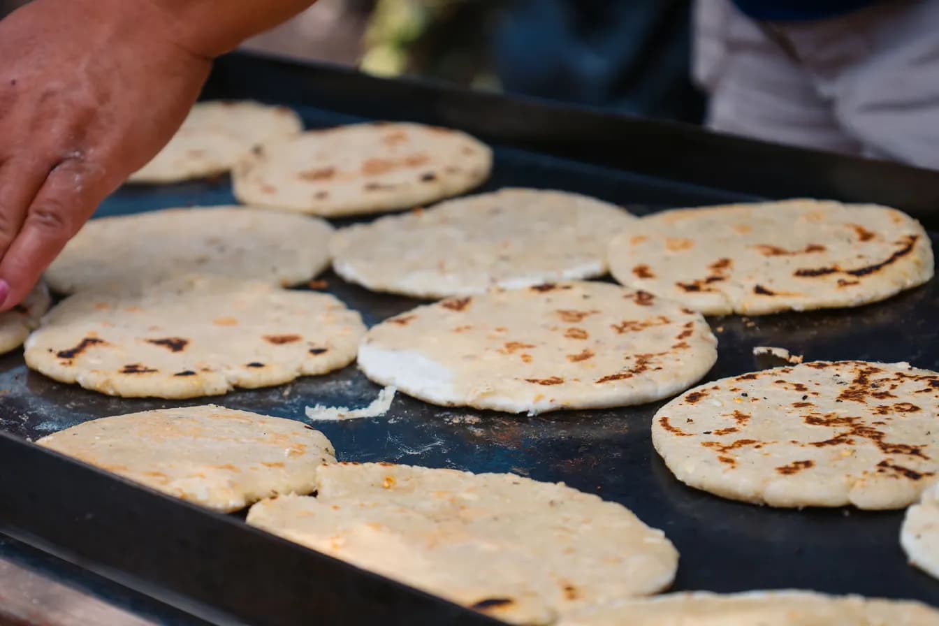 Corn Arepa