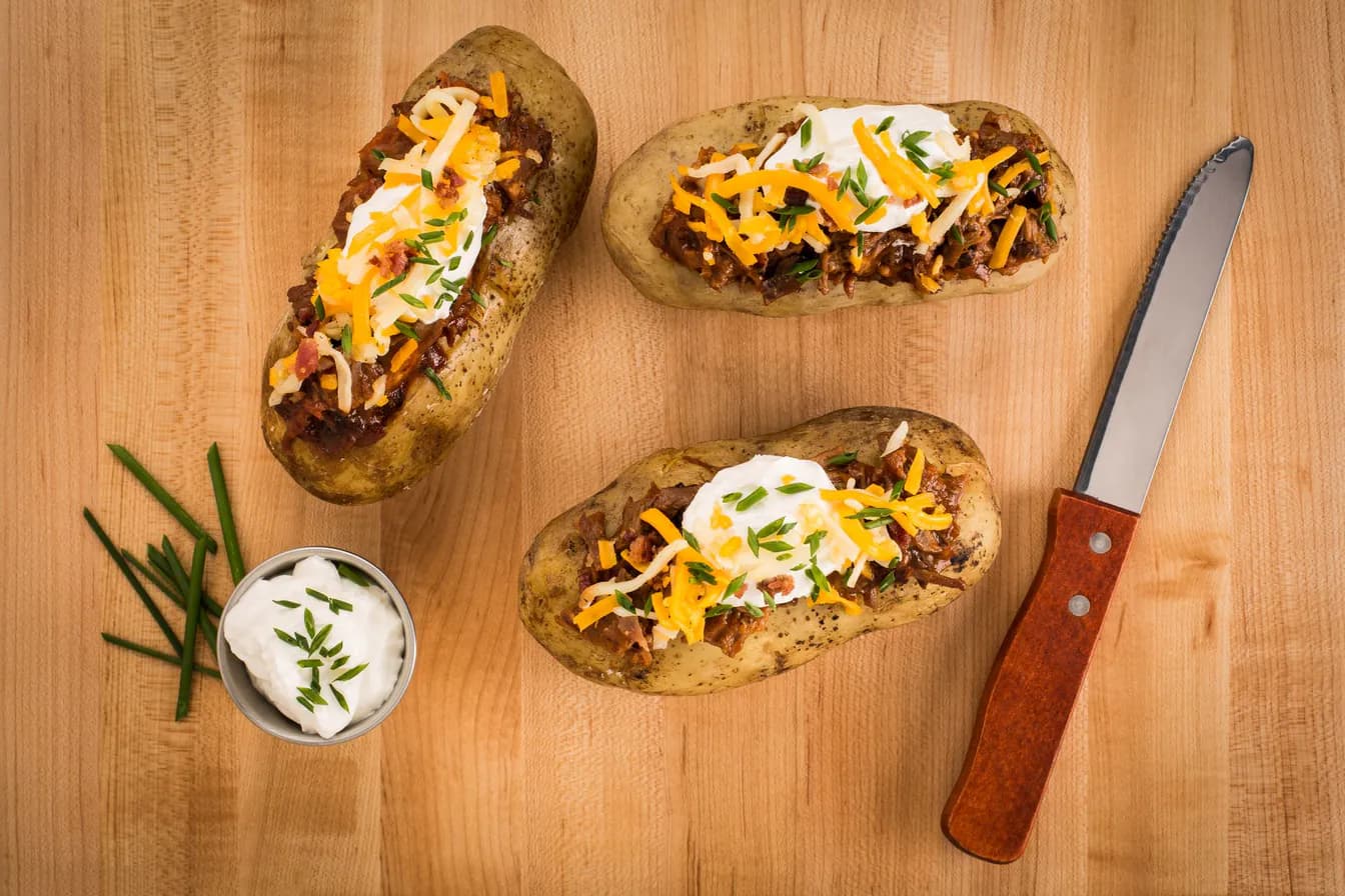 Sea Salt Baked Potato