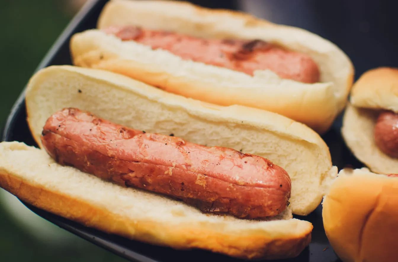 Grilled Hot Dog