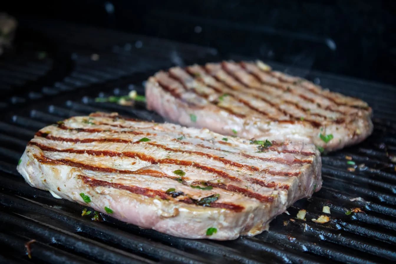 Grilled Ham Steak