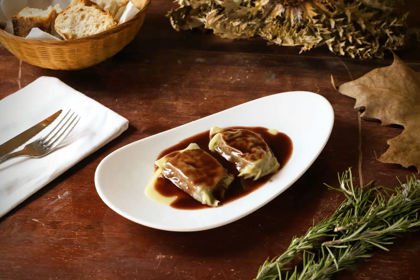 3 Stuffed Cabbage (meat)