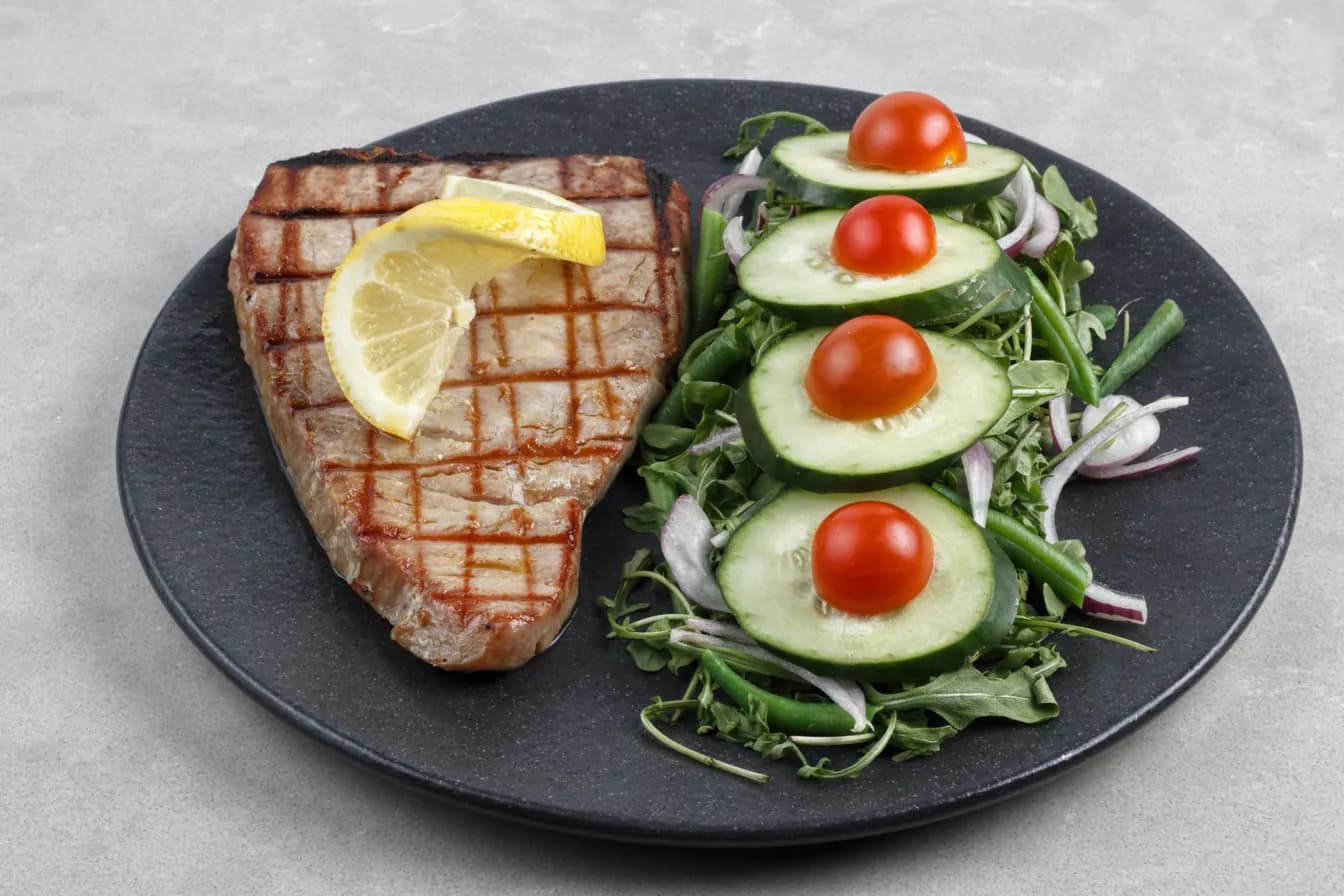 Seared Ahi-Tuna Steak