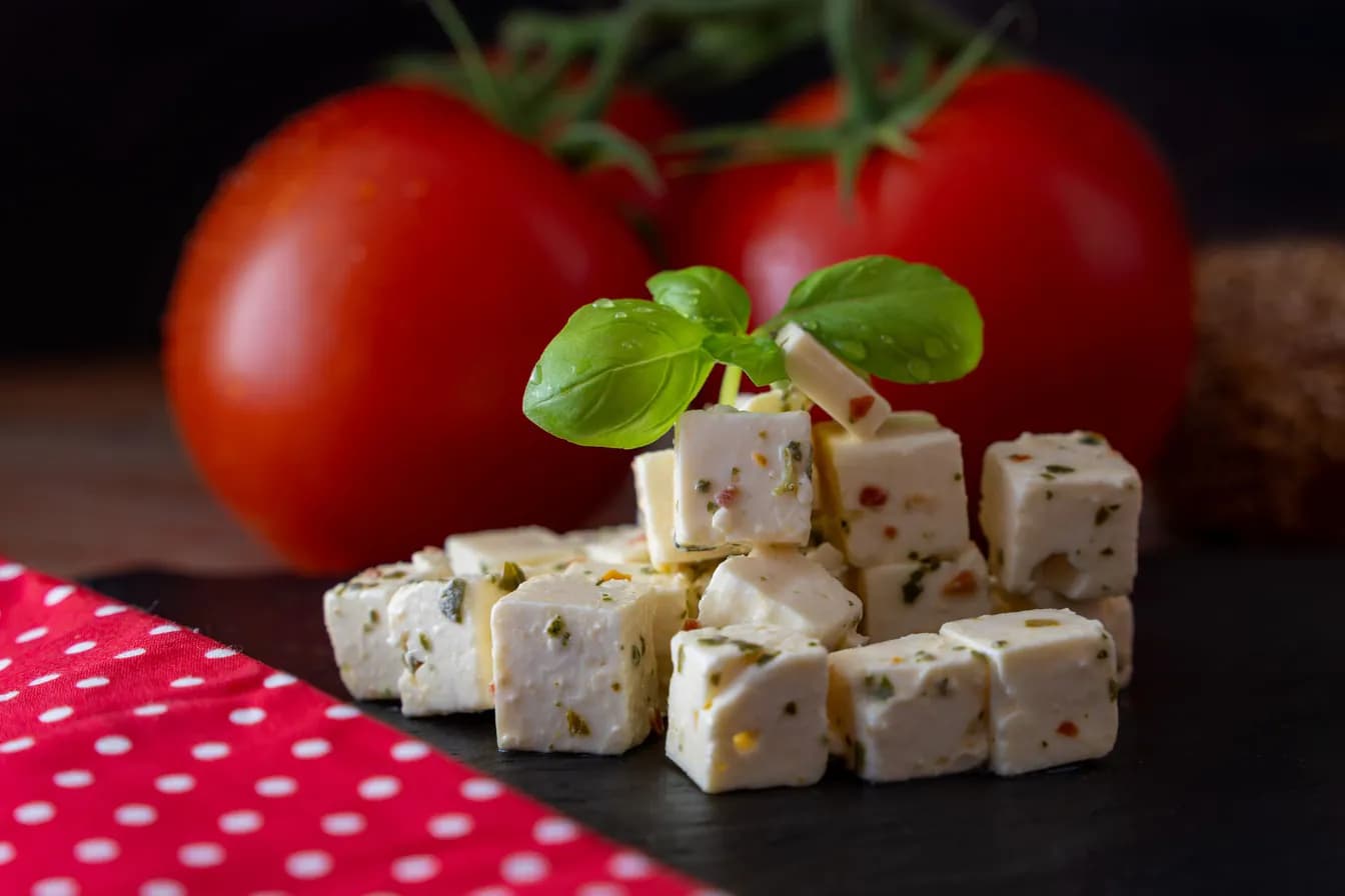 block of feta