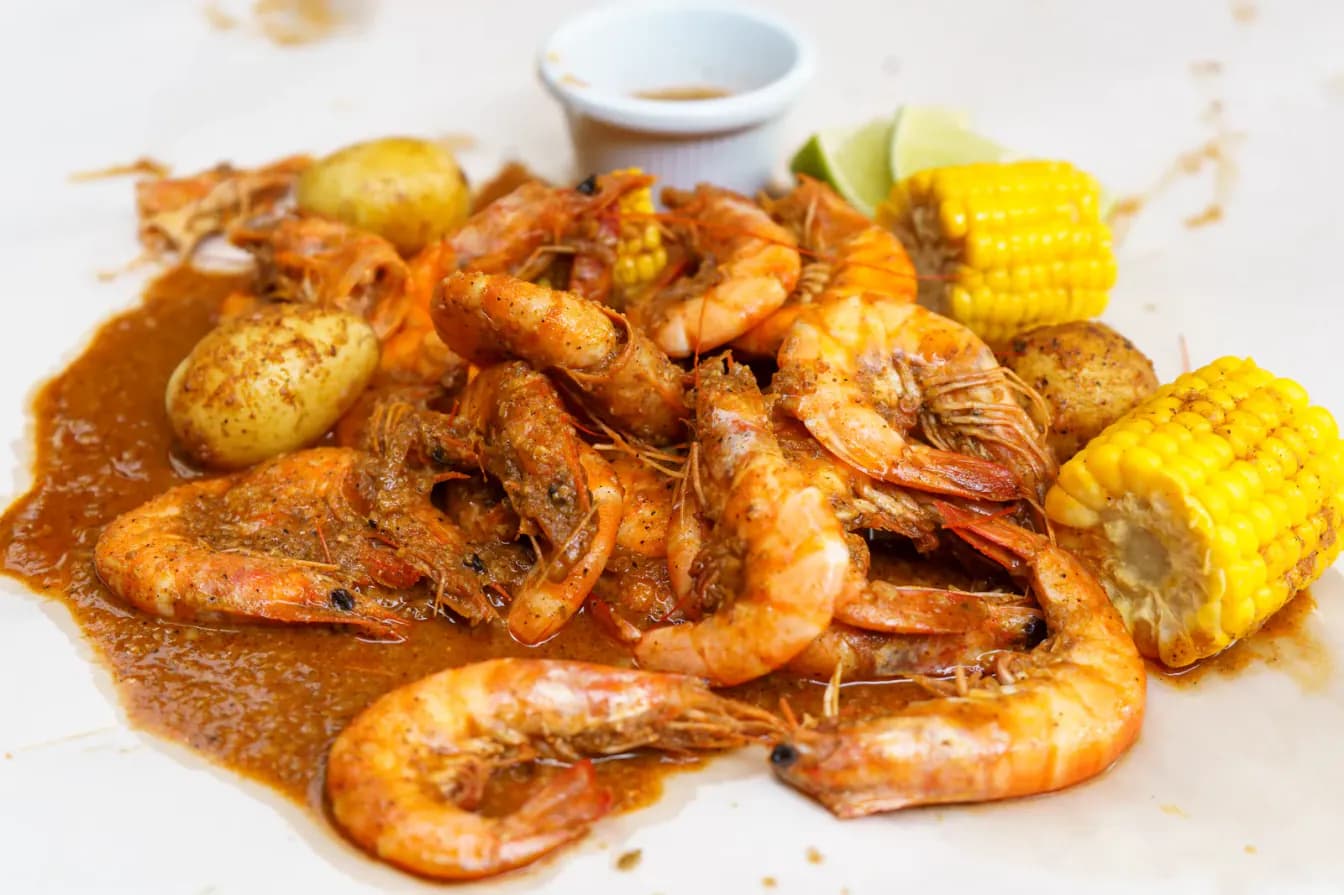 Beer Boiled Shrimp Dinner Peel and eat (1/2 lb.)