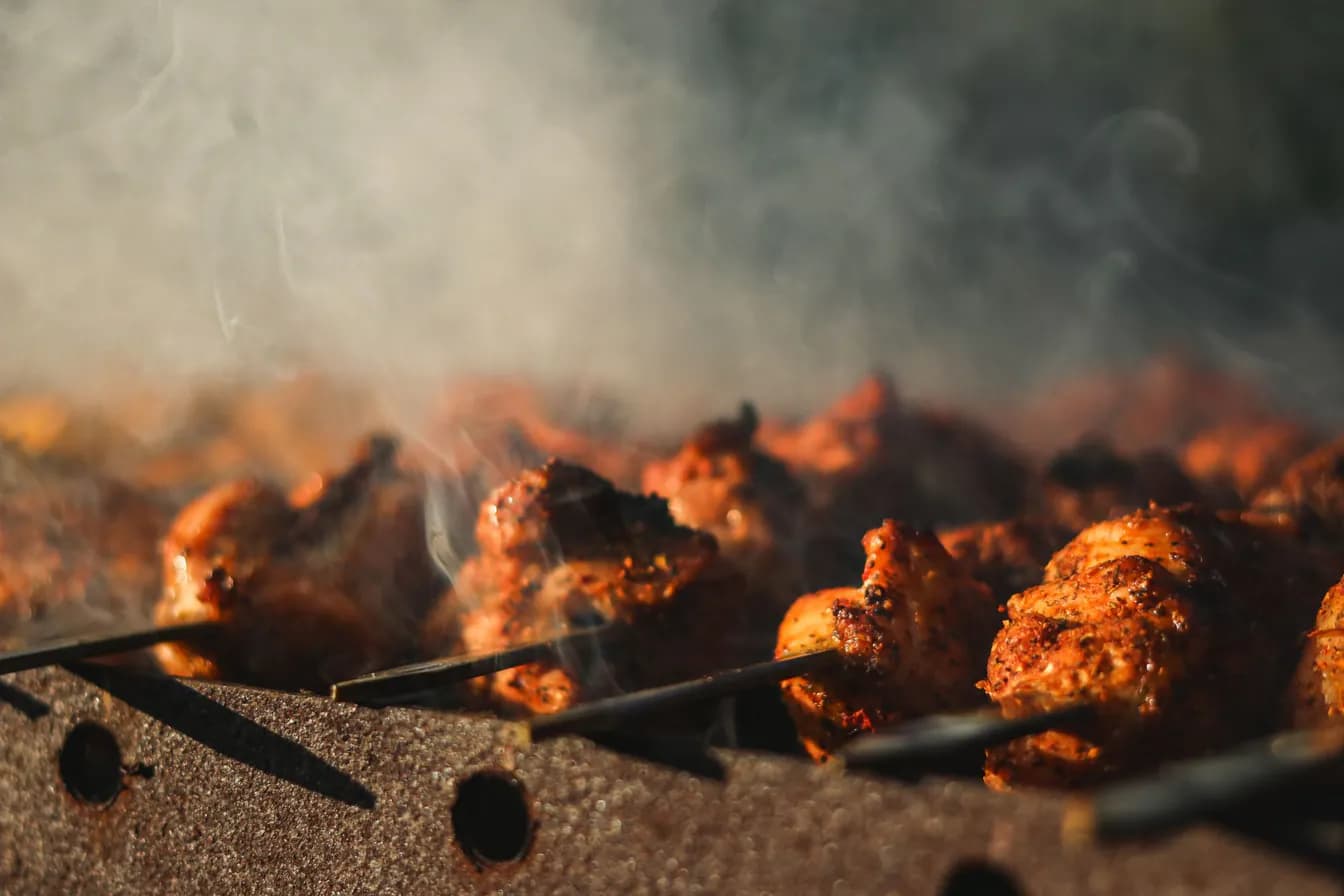 Grilled Chicken on the Barbie