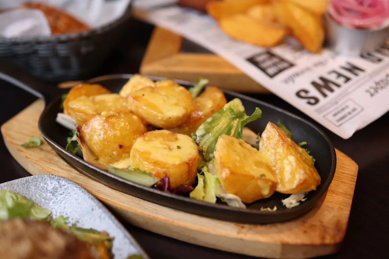 Huancaina Potatoes