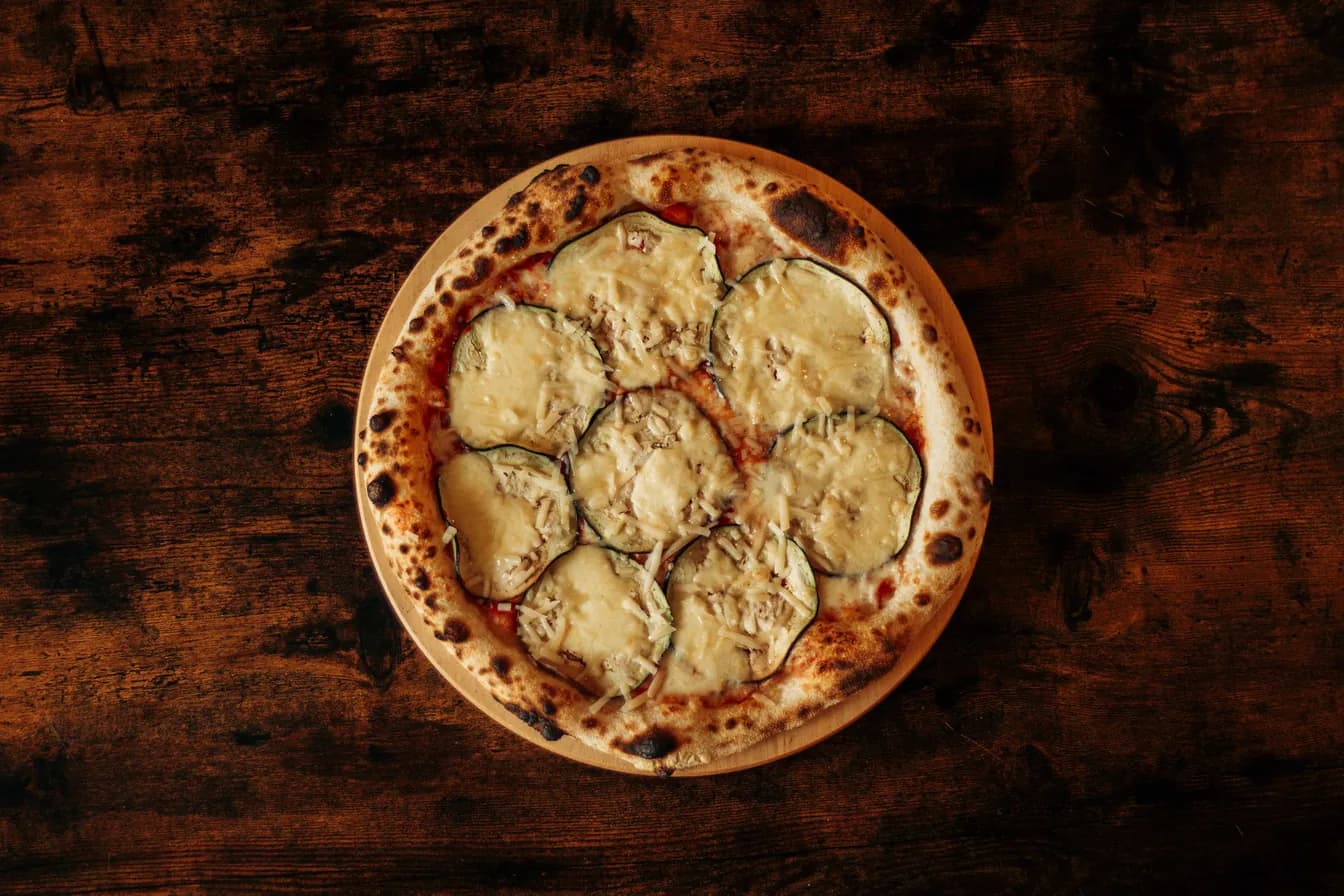 Eggplant Parmesan Pizza