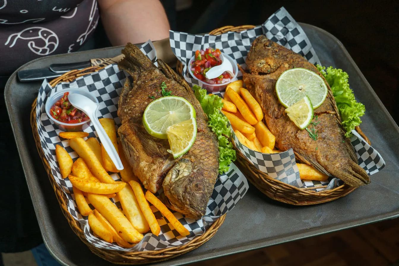 Trucha Frita / Fried Trout