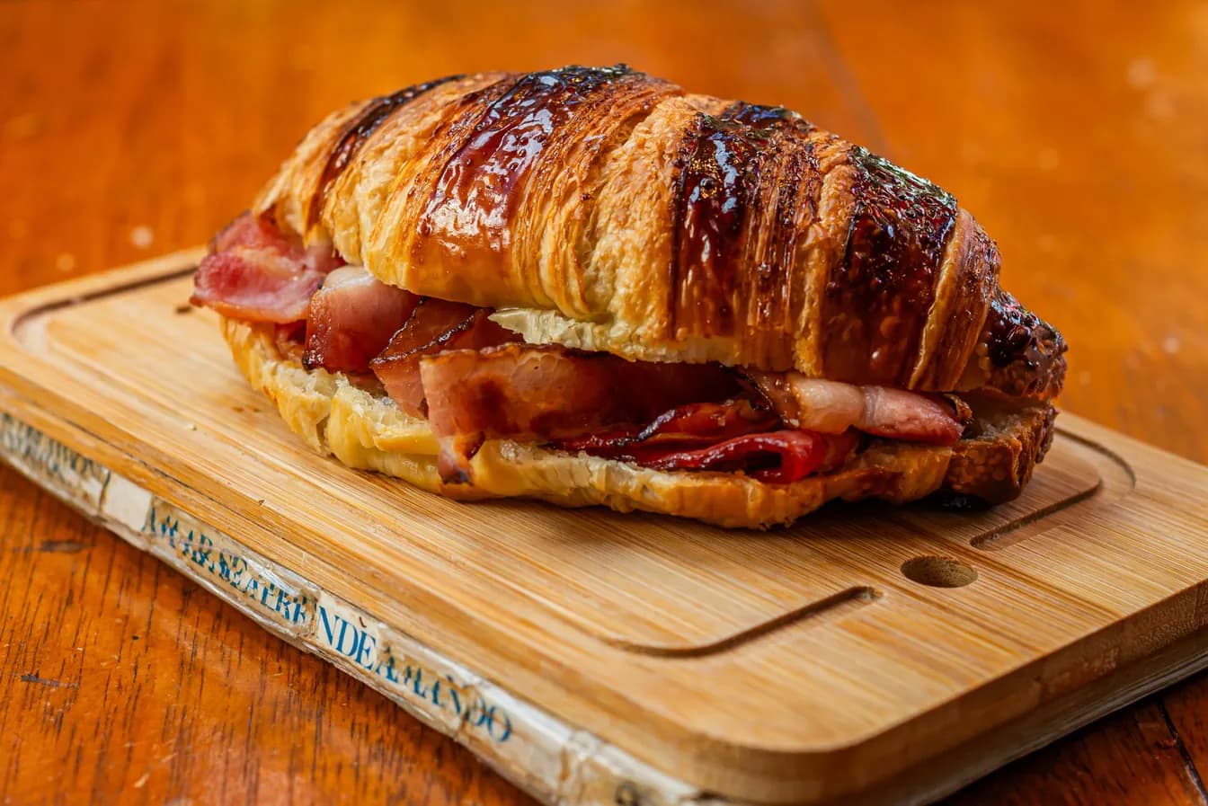 Double-Smoked Bacon, Cheddar & Egg Sandwich