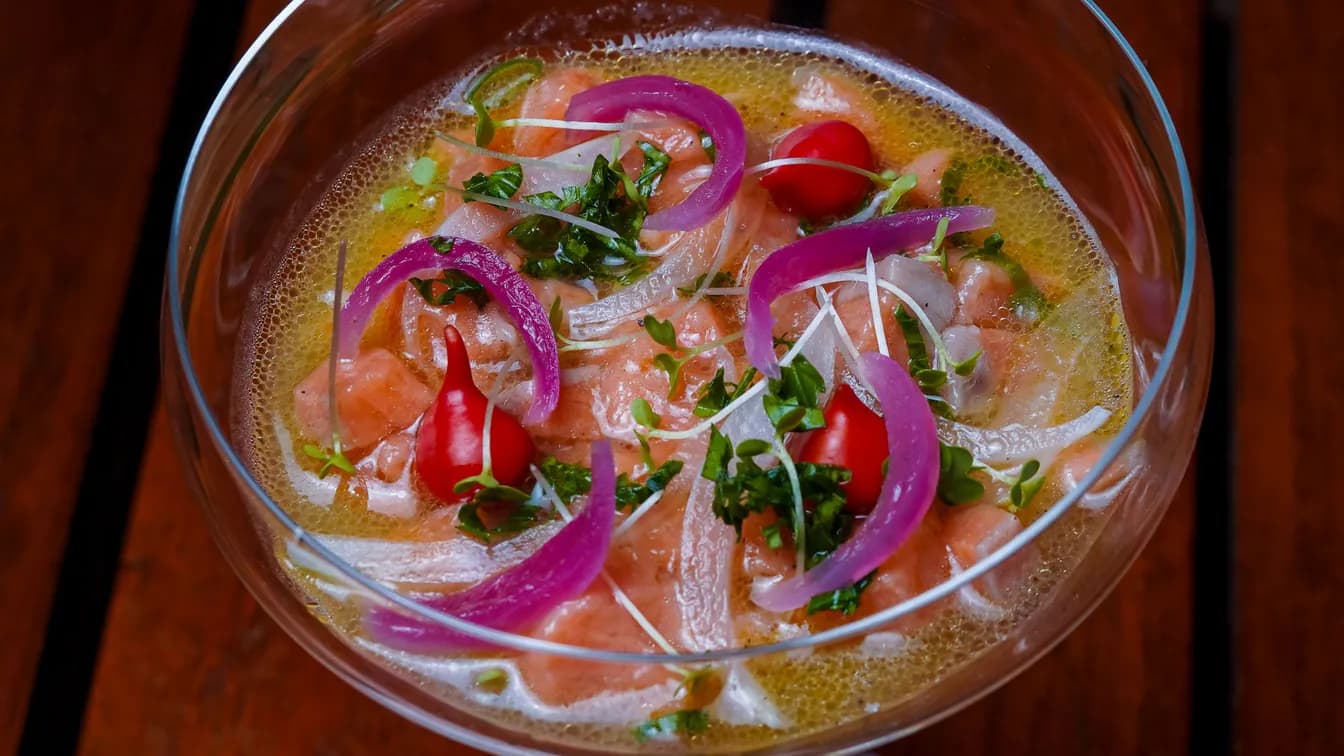 Salmon Ceviche