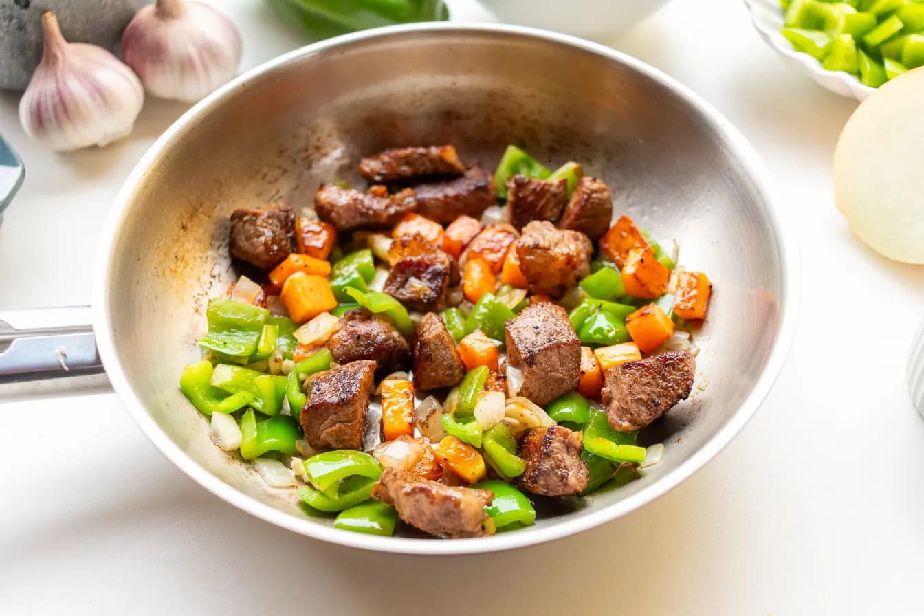 Beef or Chicken Sauteed