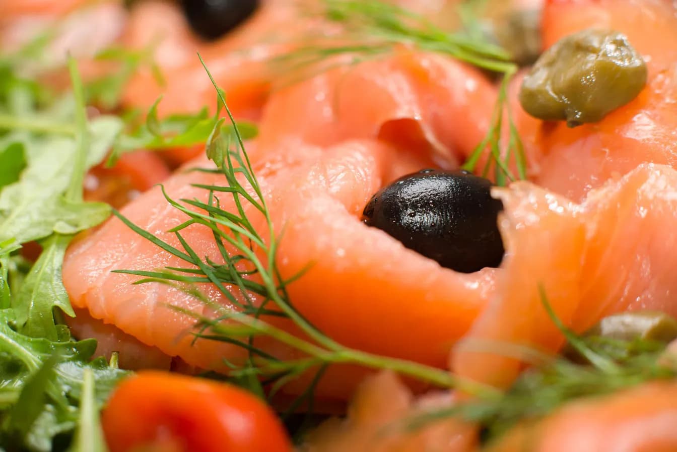 Smoked Salmon Wrap
