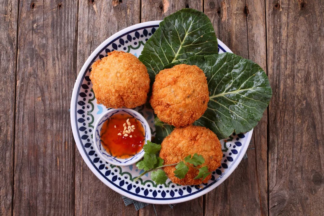 Green Garbanzo Croquette