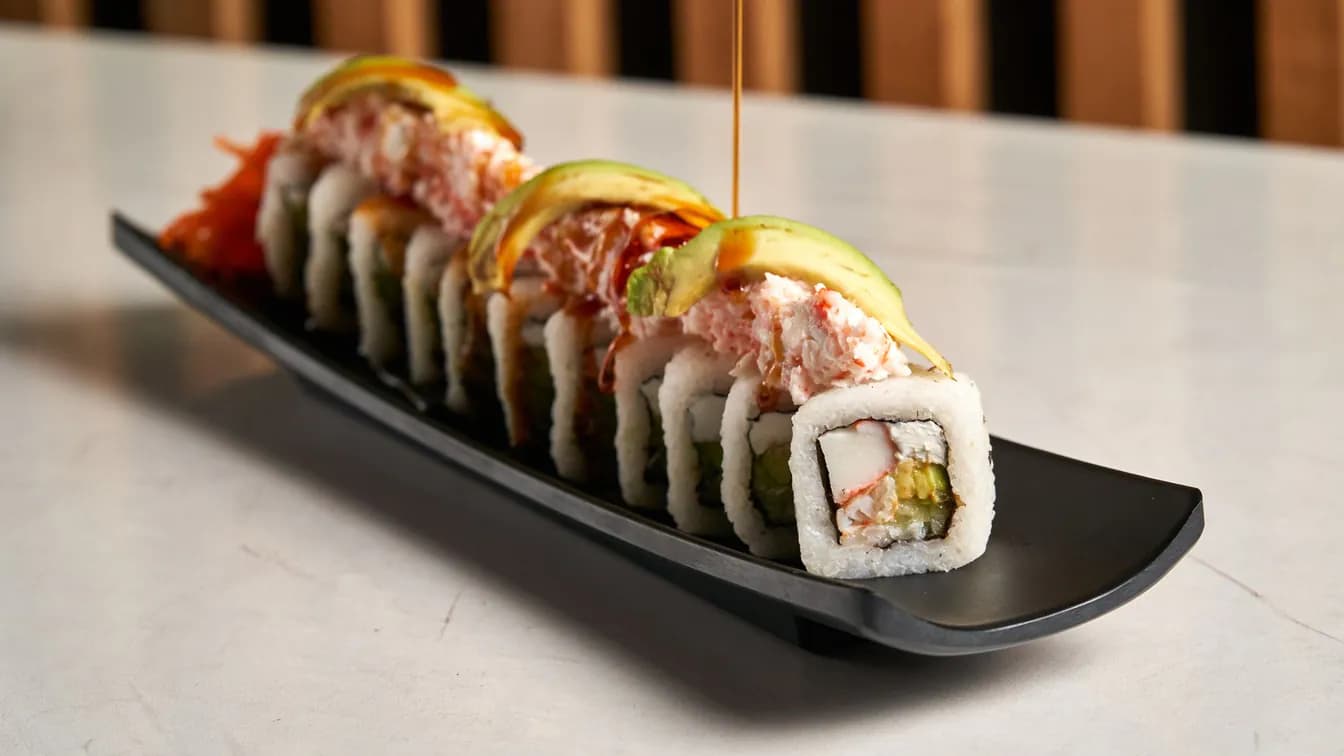Crunchy Dragon Roll - Imitation Crab