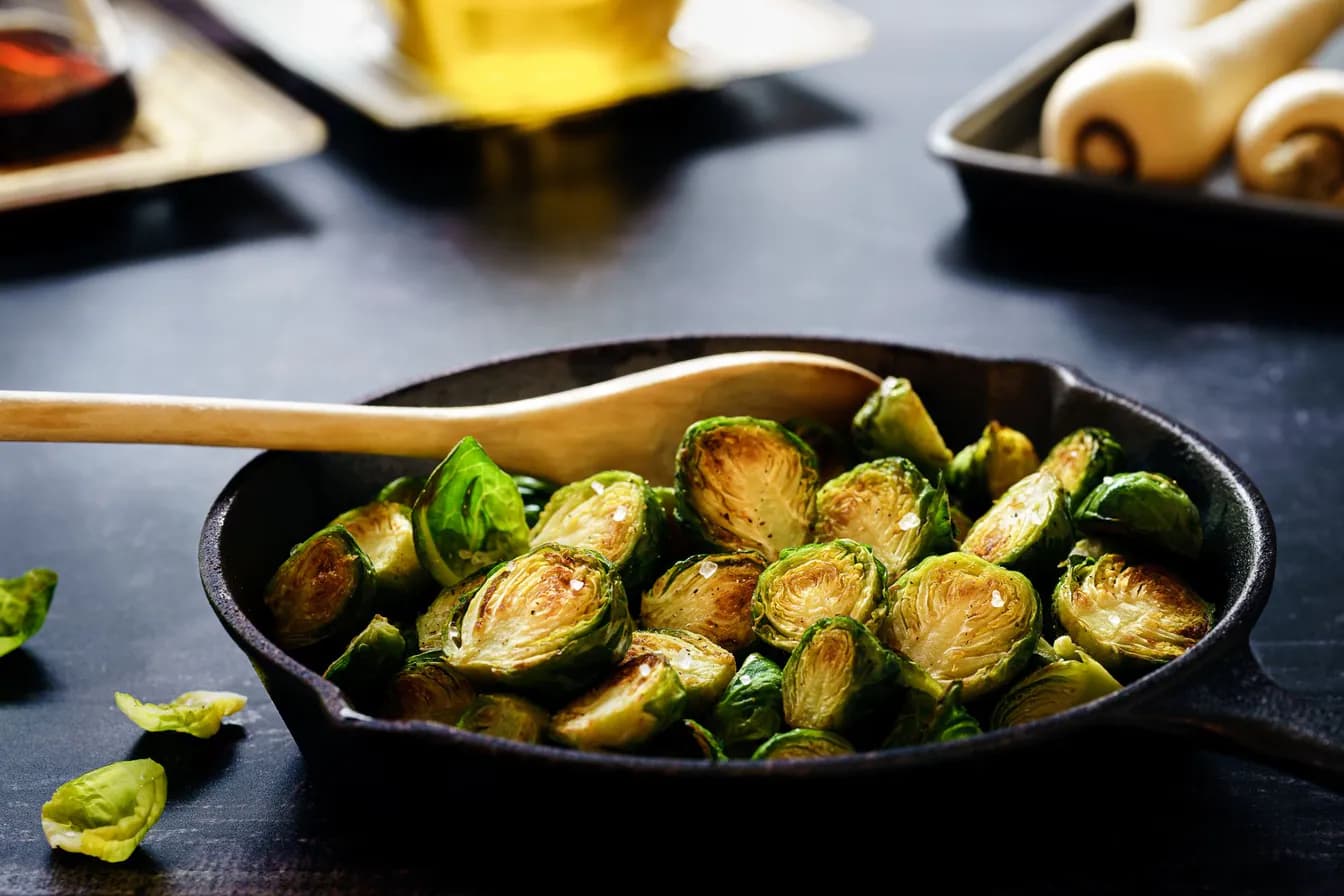 ROASTED BRUSSELS