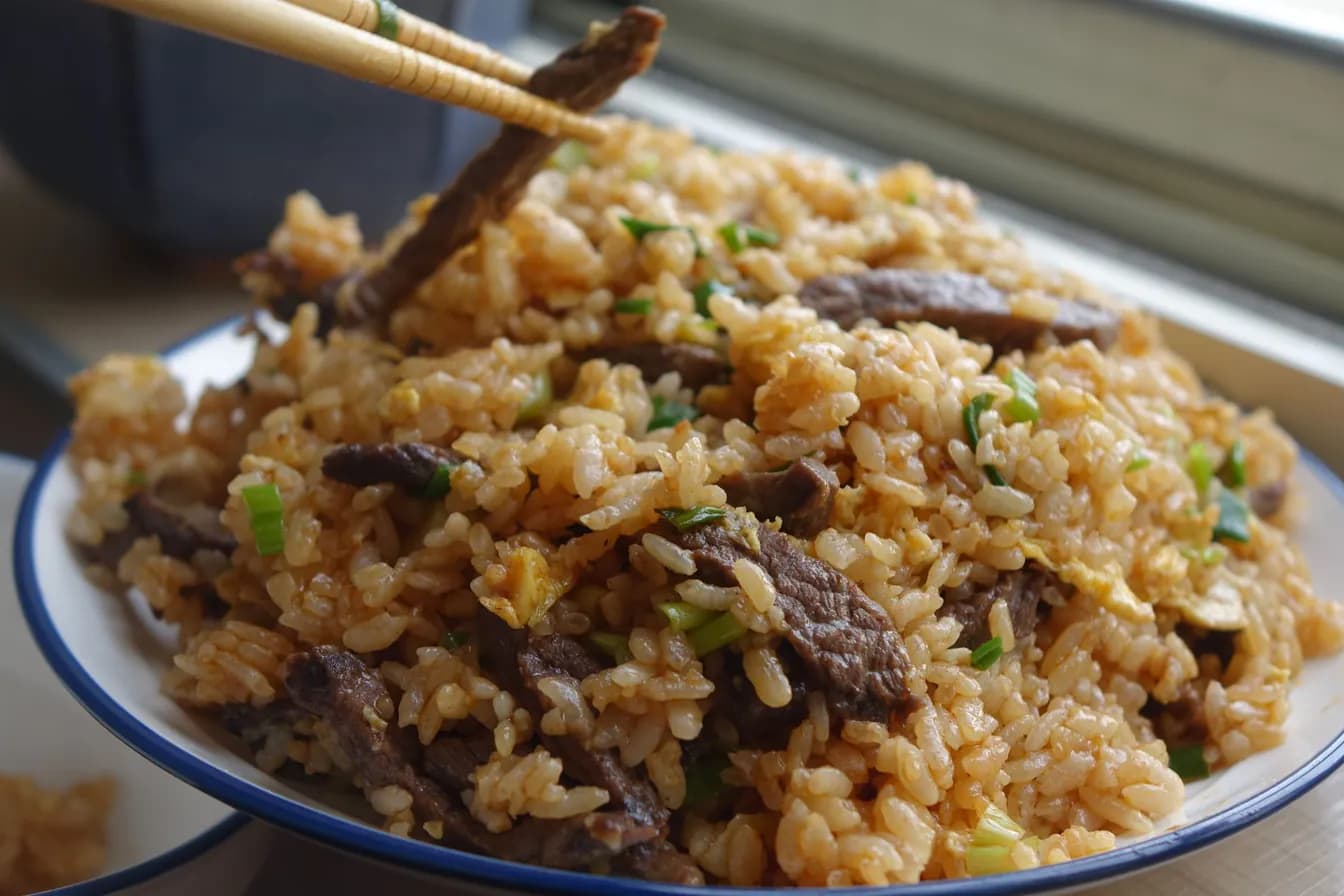 Arroz Chaufa de Carne / Beef Fried Rice