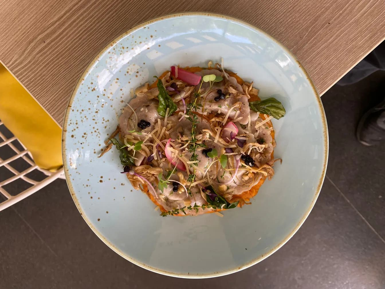 Crab & Lobster Ravioli in Pink Sauce