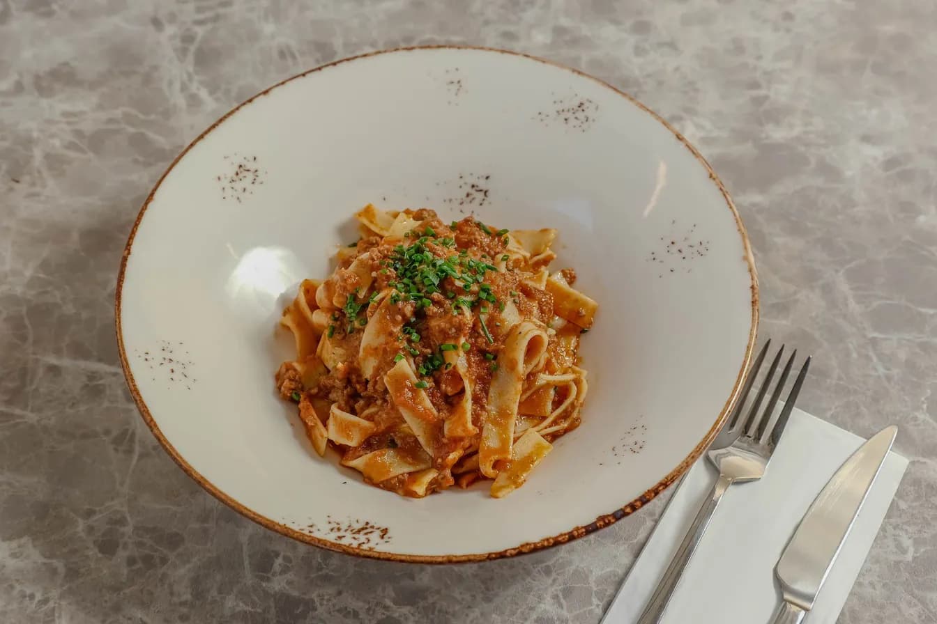 Pappardelle Bolognese
