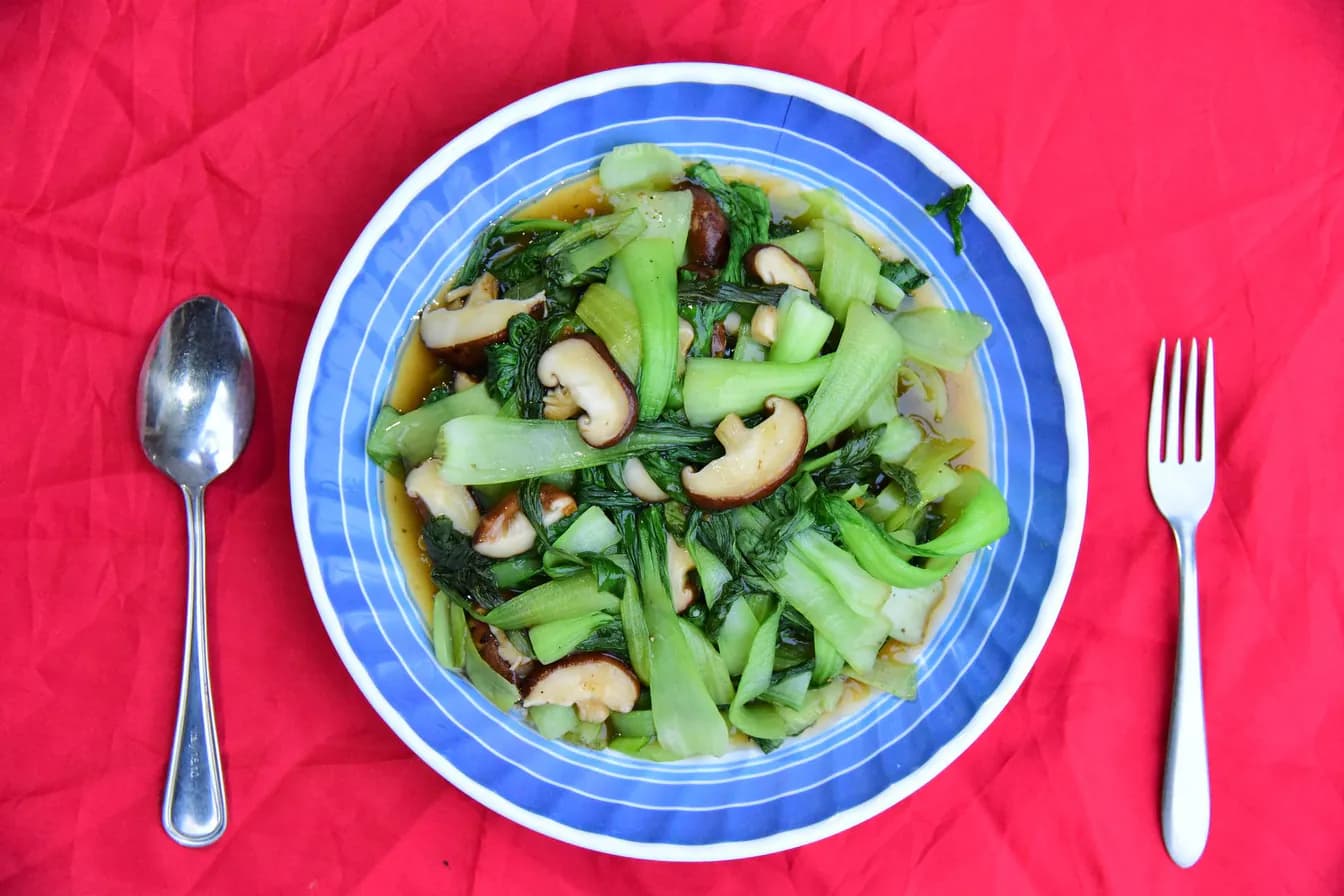 Shiitake & Snow Peas