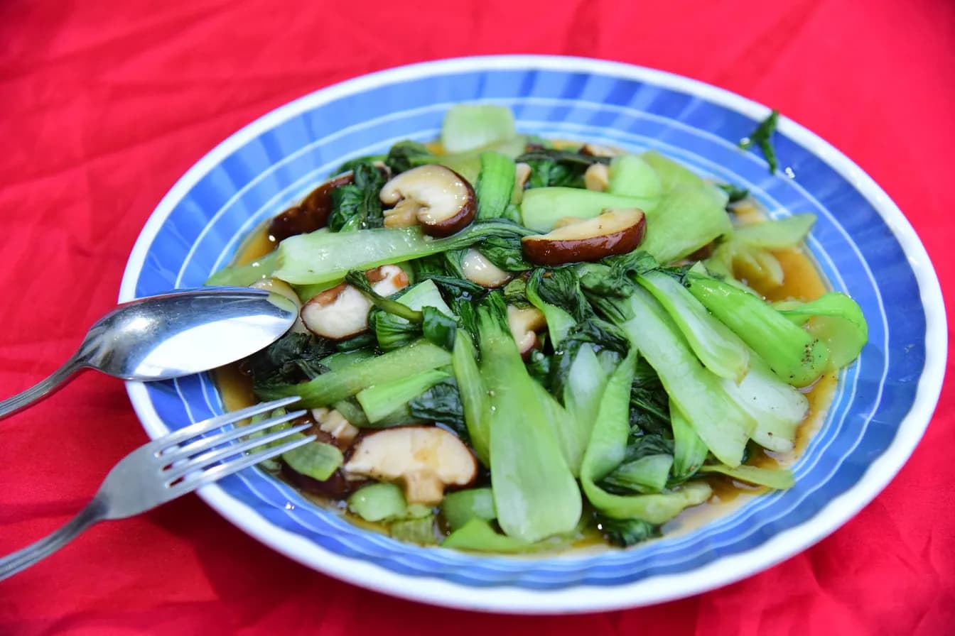 Garlic Bok Choy