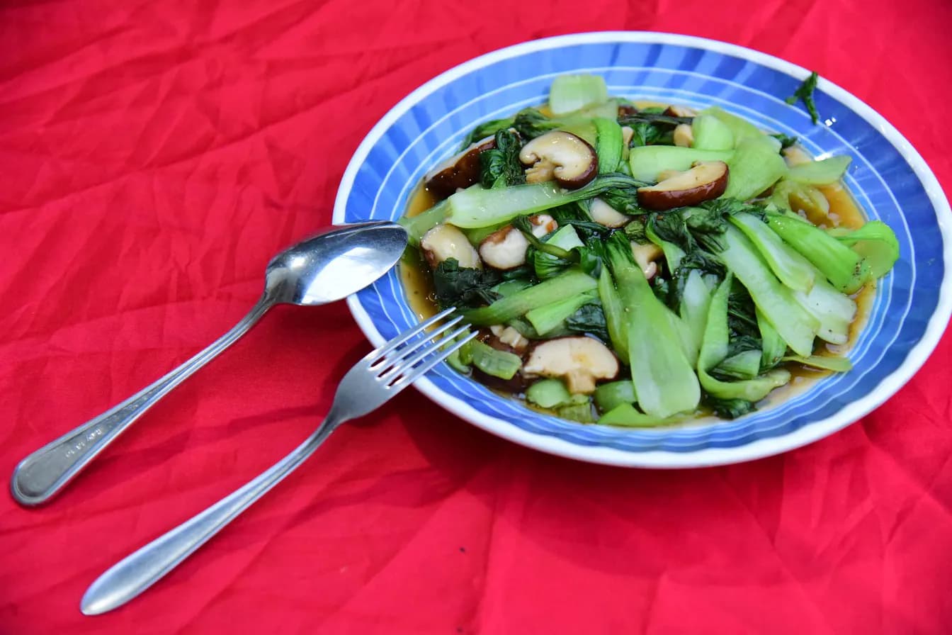 Bok Choy Stir-fry 炒上海青