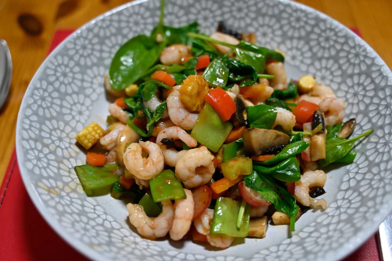 Chicken & Shrimp Stir Fry