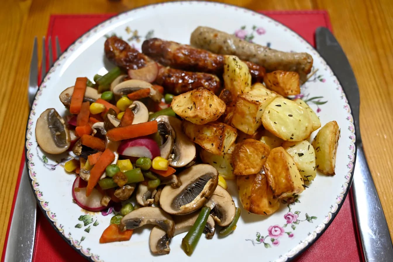 Mixed Vegetable With Garlic