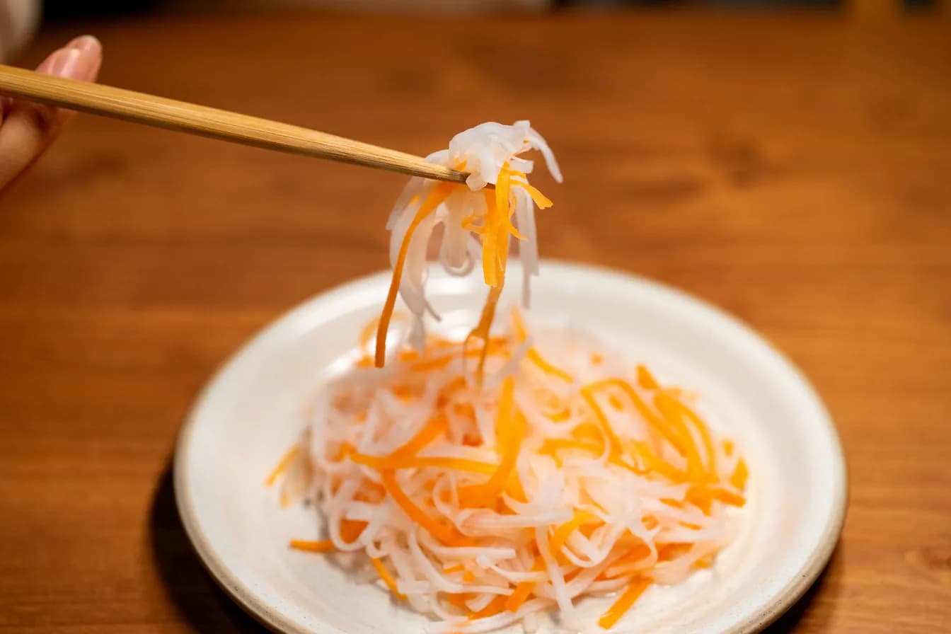 Carrots & Daikon