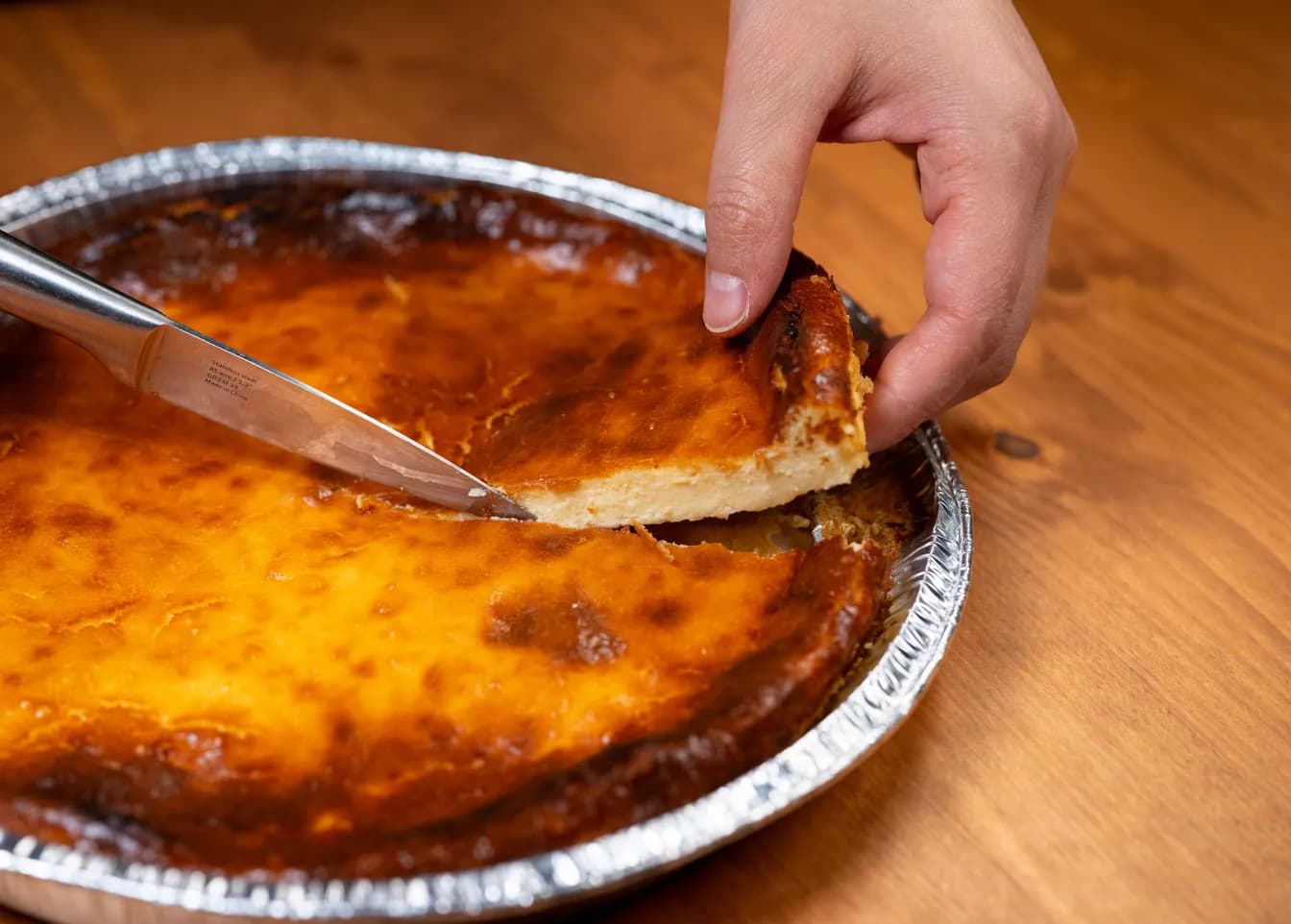 Caramelized Basque Cheesecake