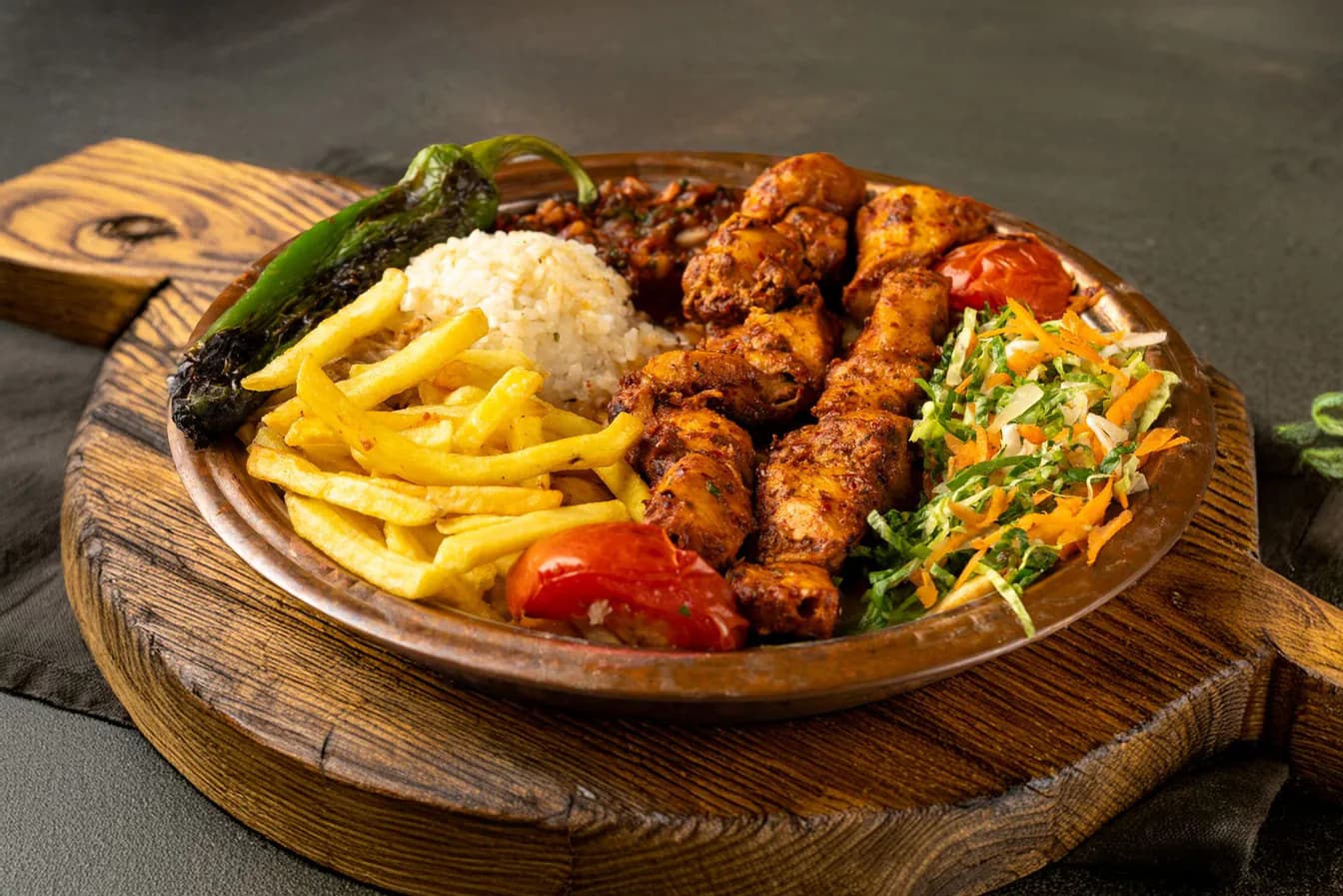 1/4 Chicken Platter - with other sides