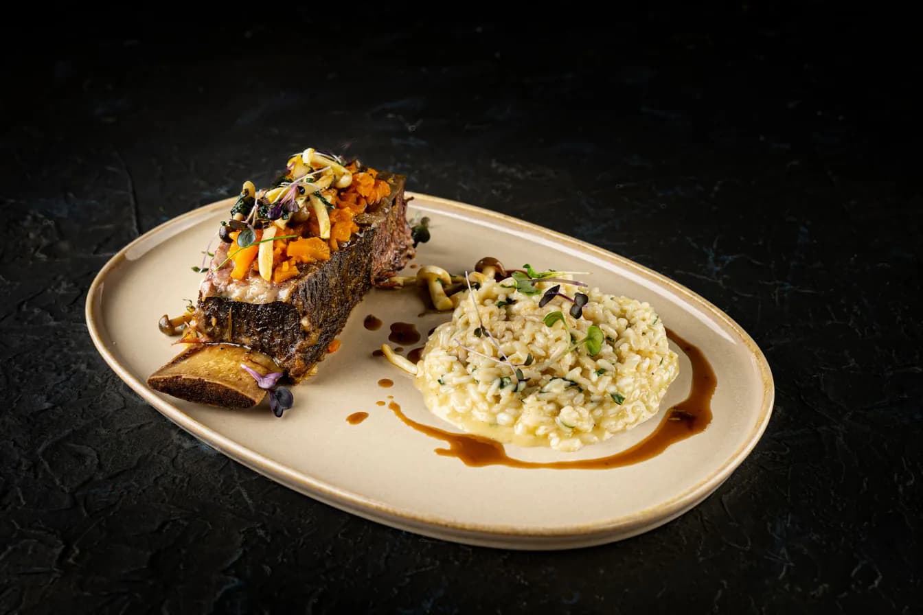 Braised Wagyu Short Rib Risotto