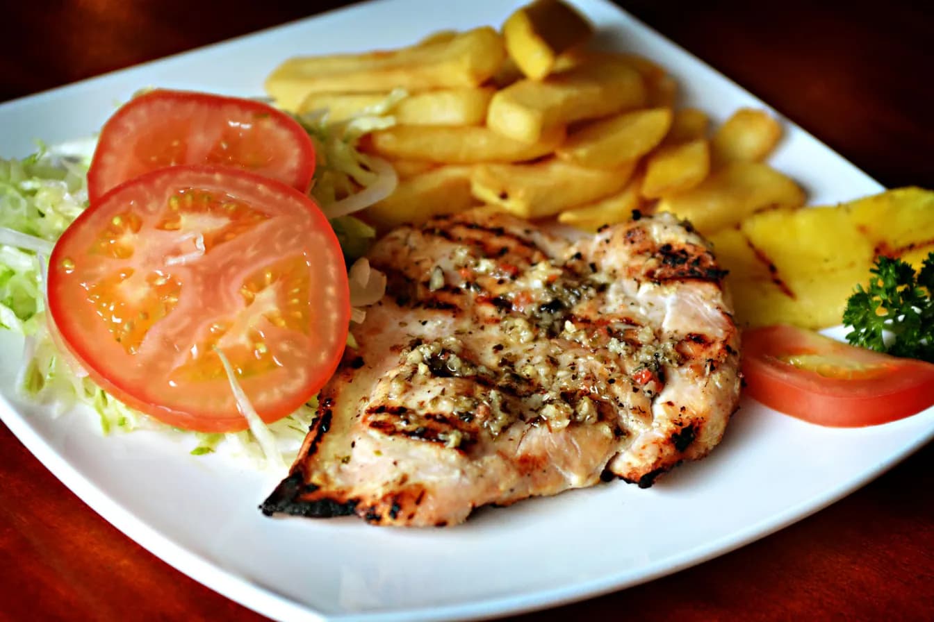 Grilled Chicken Paillard
