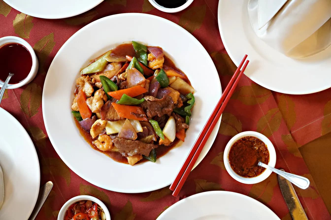 Shredded Pork w. Hunan Sauce