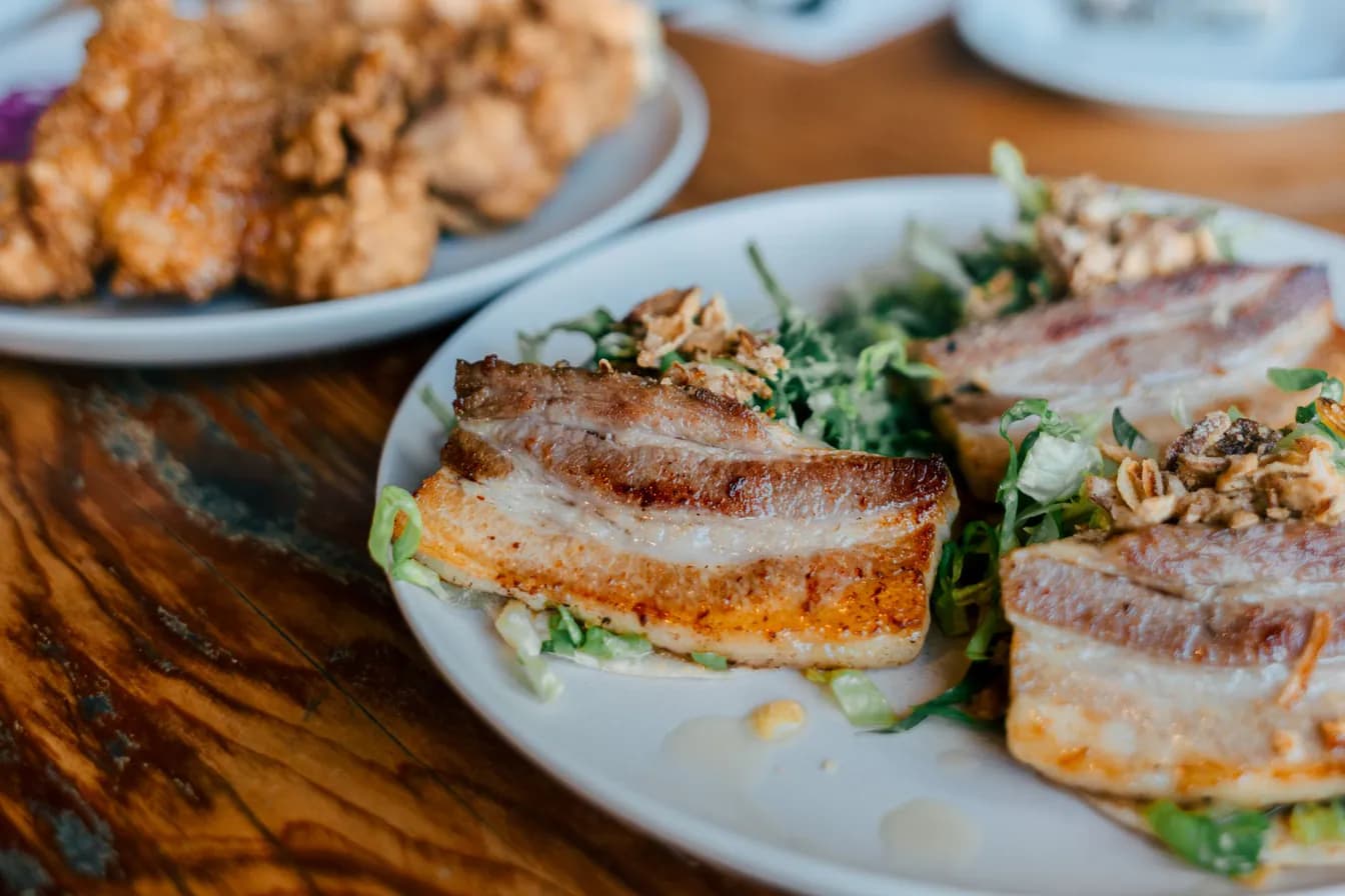 BBQ Pork Belly Buns