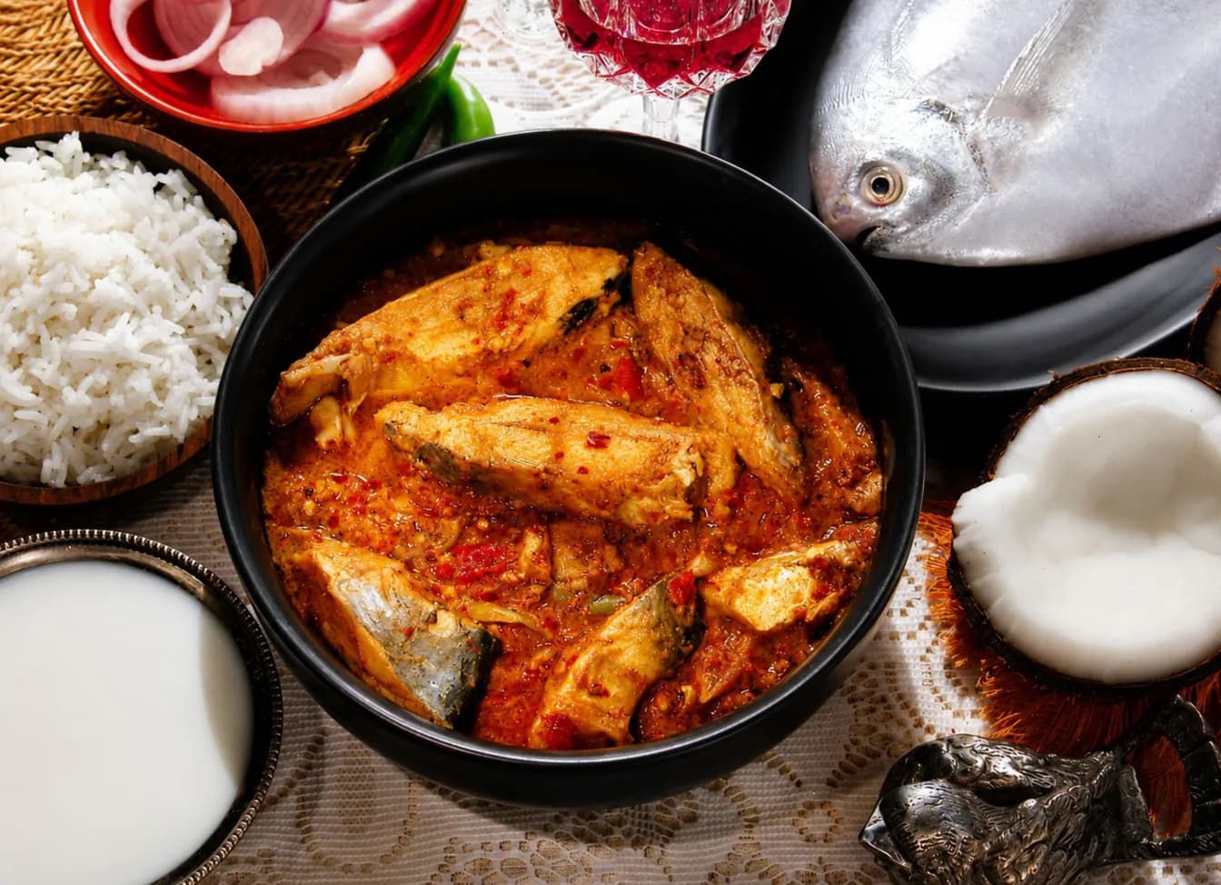 Fish Curry (Green)