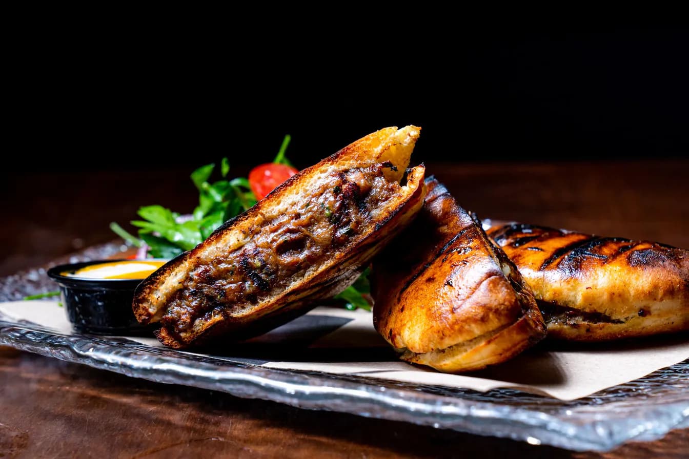 Cheesesteak Panini