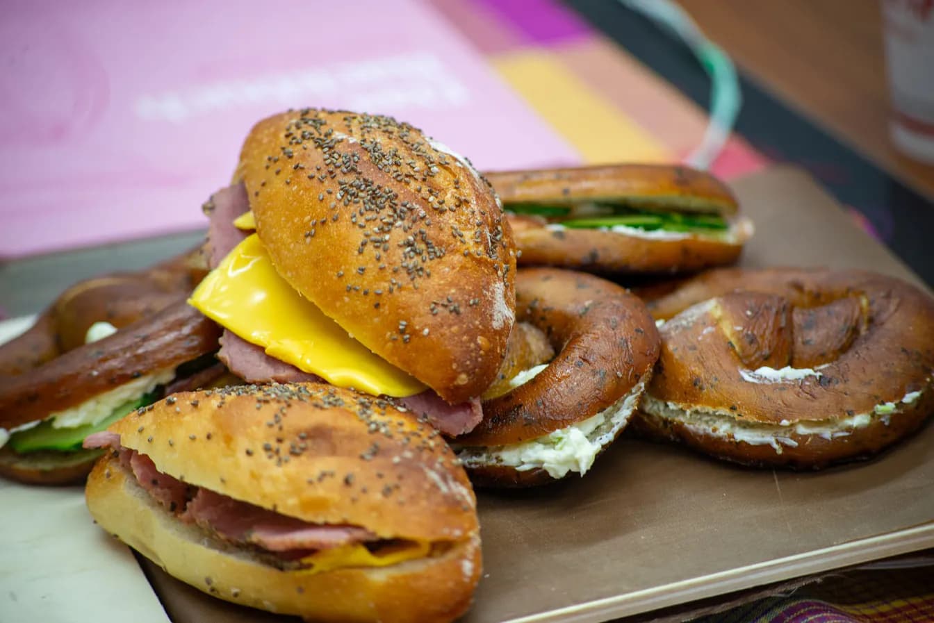 Asiago Cheese Bagel