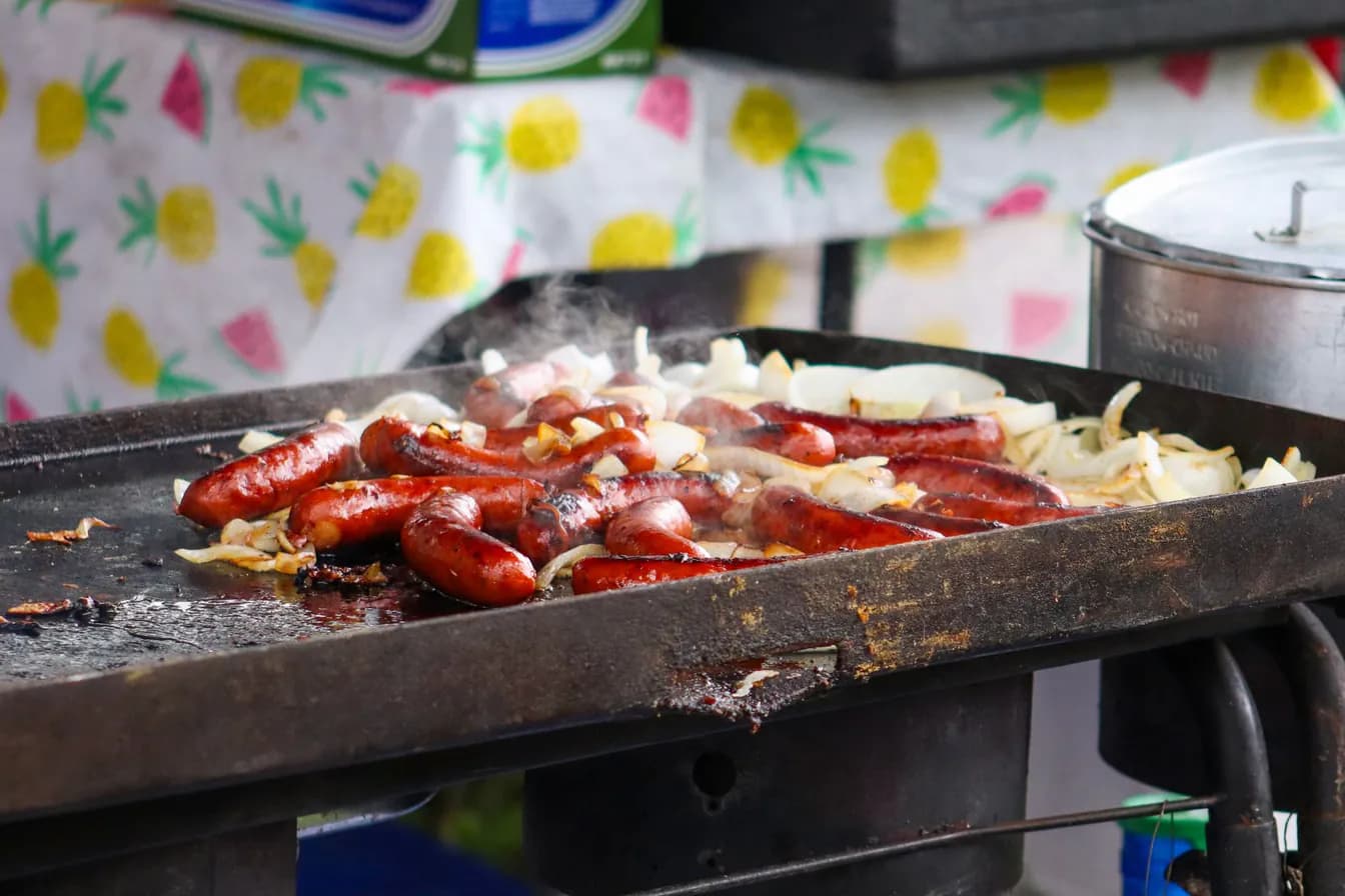 Grilled Maxwell Street Polish