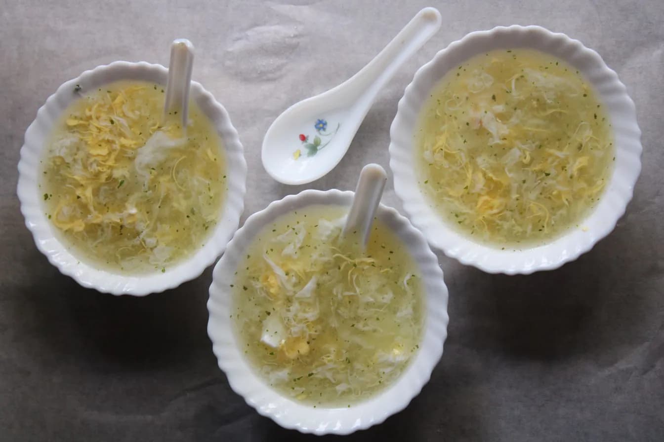Hot & Sour / Wonton Egg Drop Soup