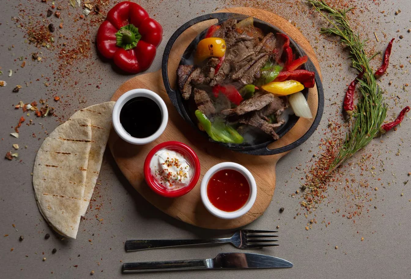 Fajitas Brochette