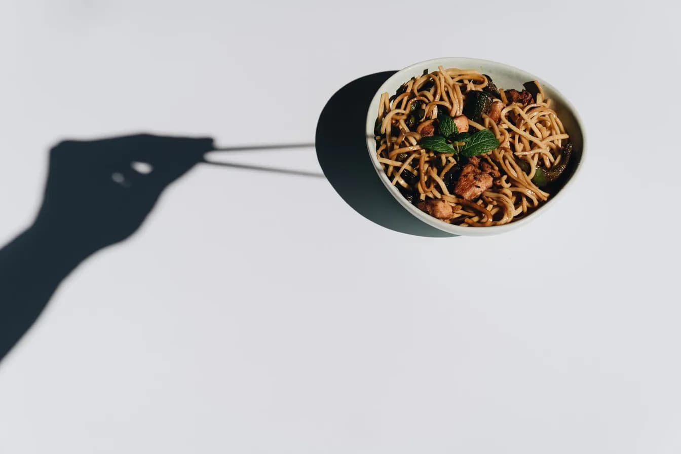 Homemade Rice Noodle W. XO Sauce
