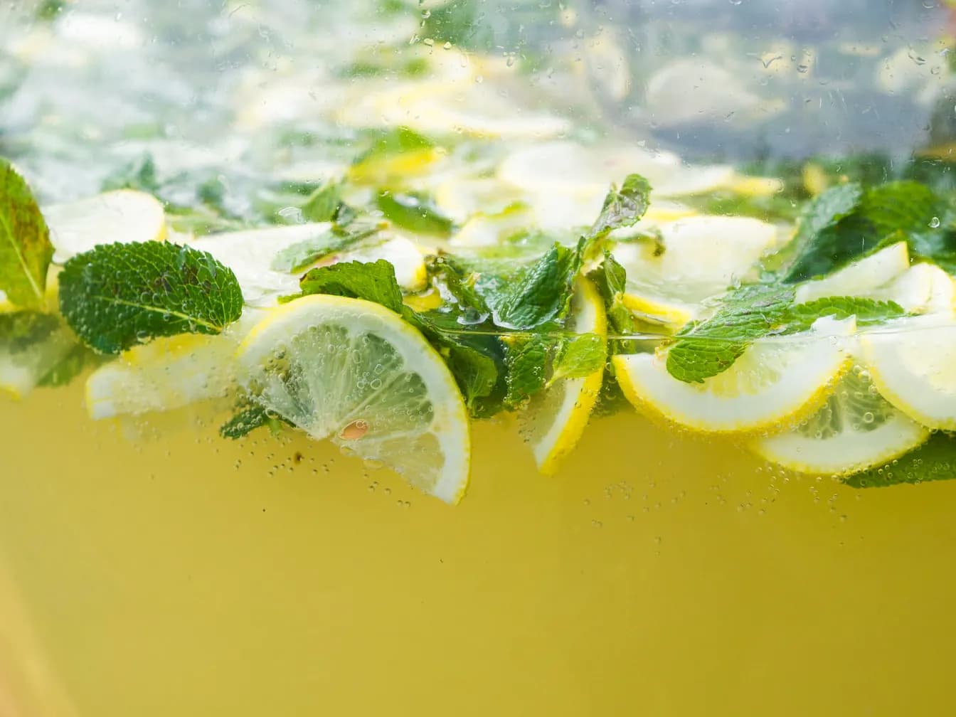 Fresh Mint Lemonade