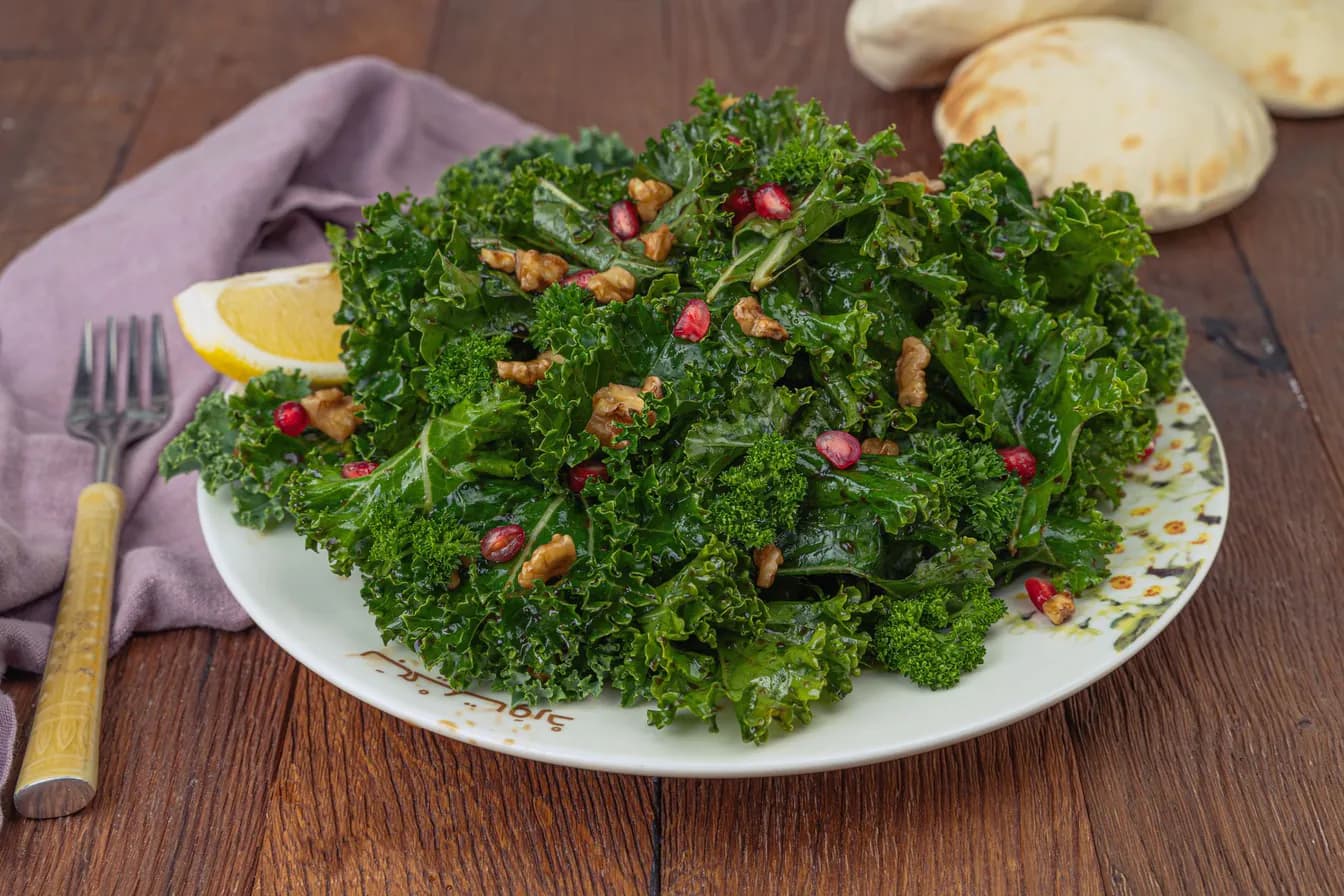 Gochujang Crispy Kale Salad