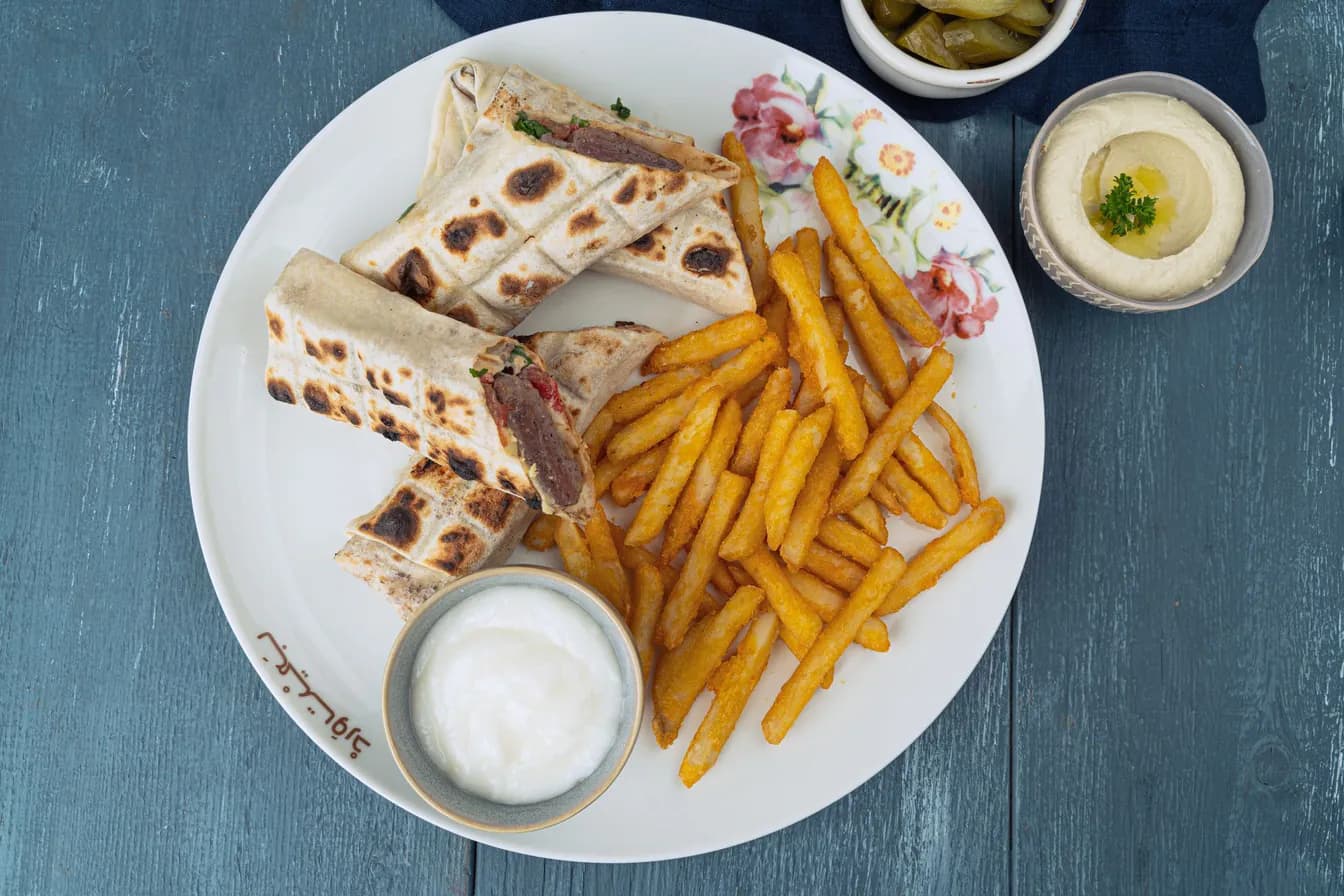 Kofta Kebab Wrap
