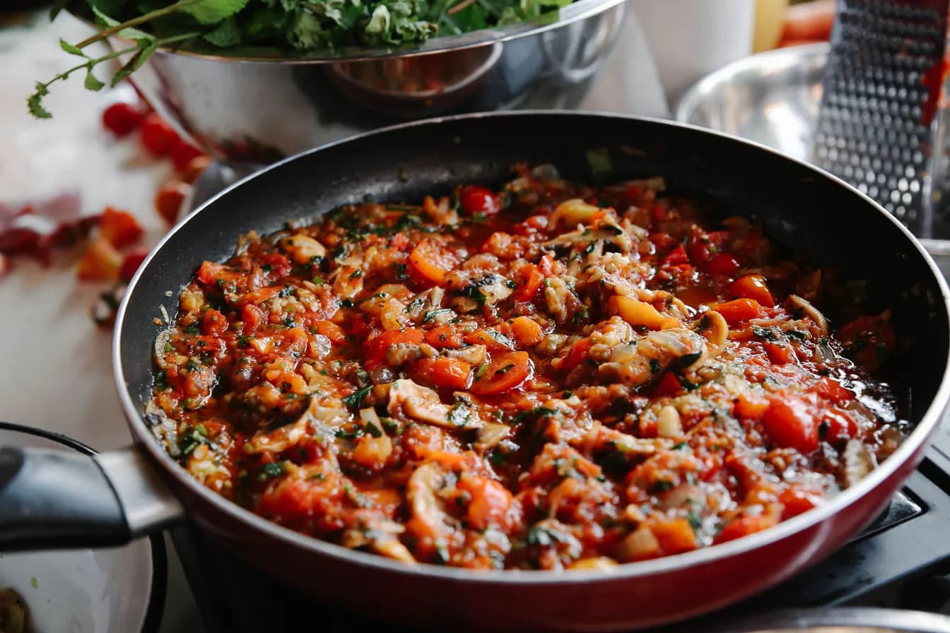 SHRIMP PASTA FULL PAN